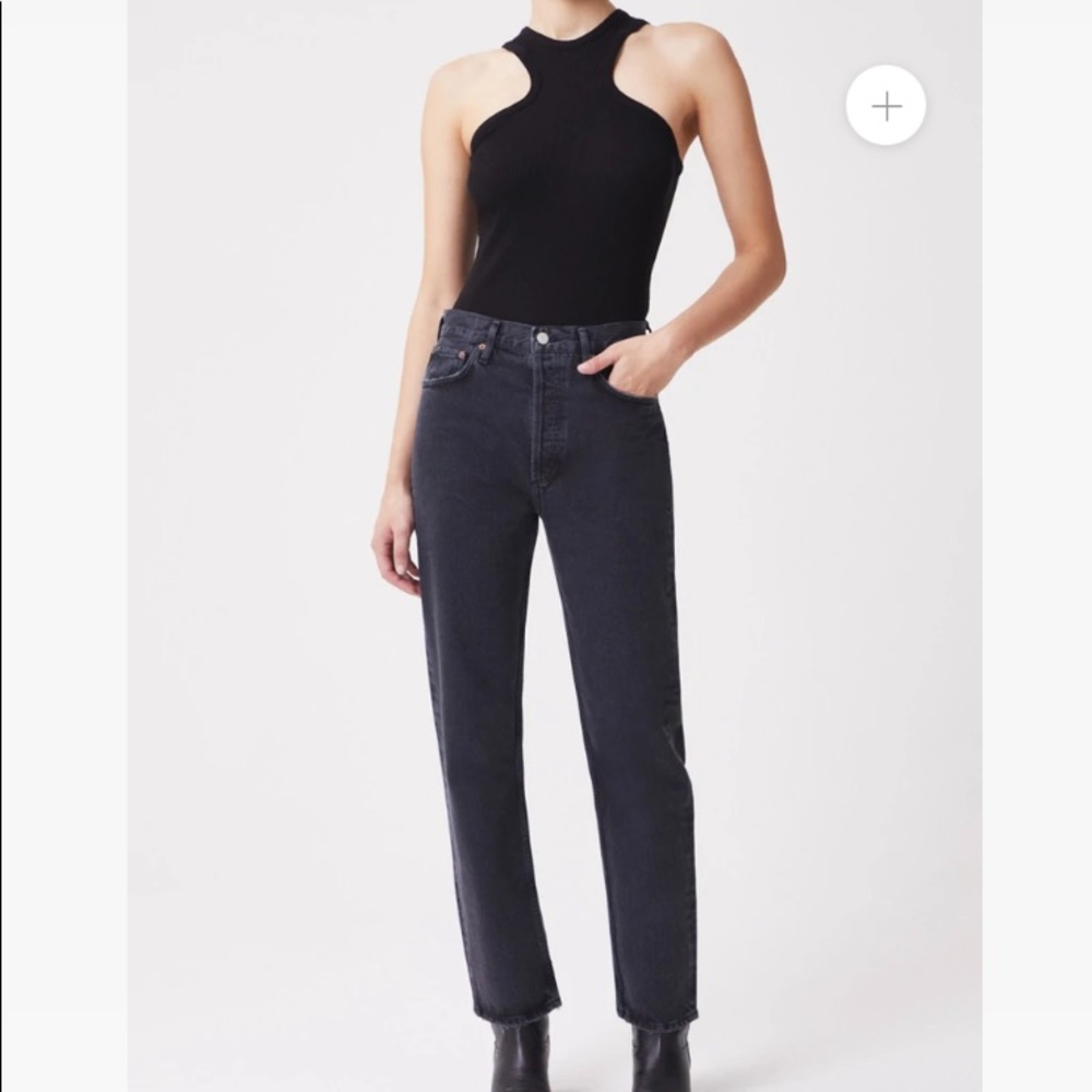 AGOLDE 90'S PINCH WAIST HIGH RISE STRAIGHT JEAN